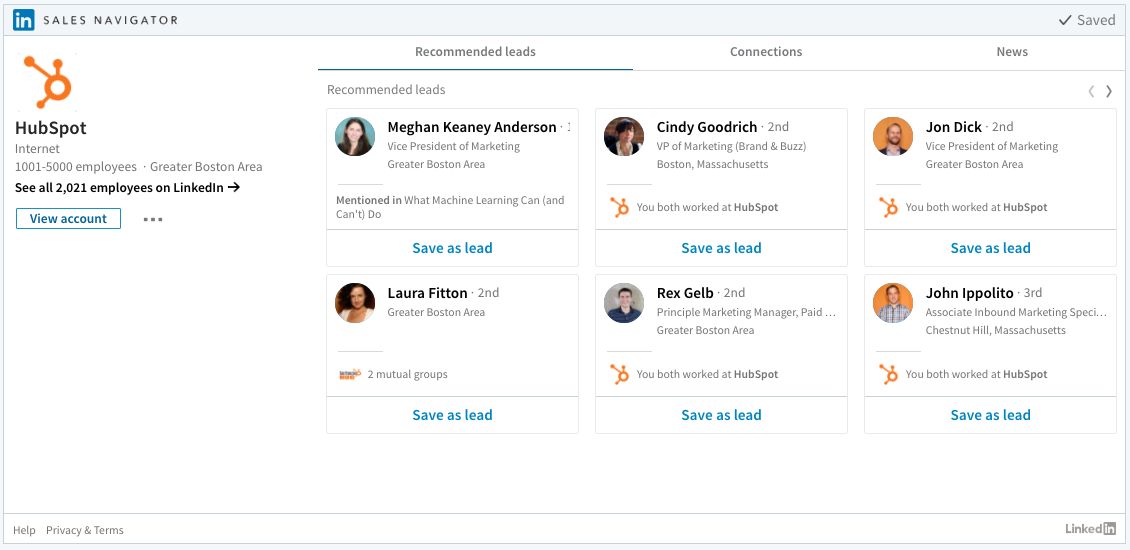 Linkedin Sales Navigator Meet Hubspot Crm Linkedin Sales Navigator Meet Hubspot Crm